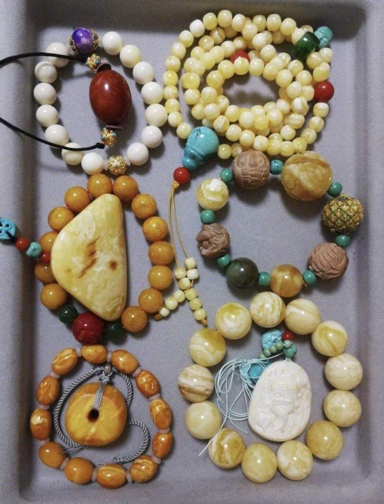 如何一秒钟快速区分真假蜜蜡,一分钟快速辨别蜜蜡真假