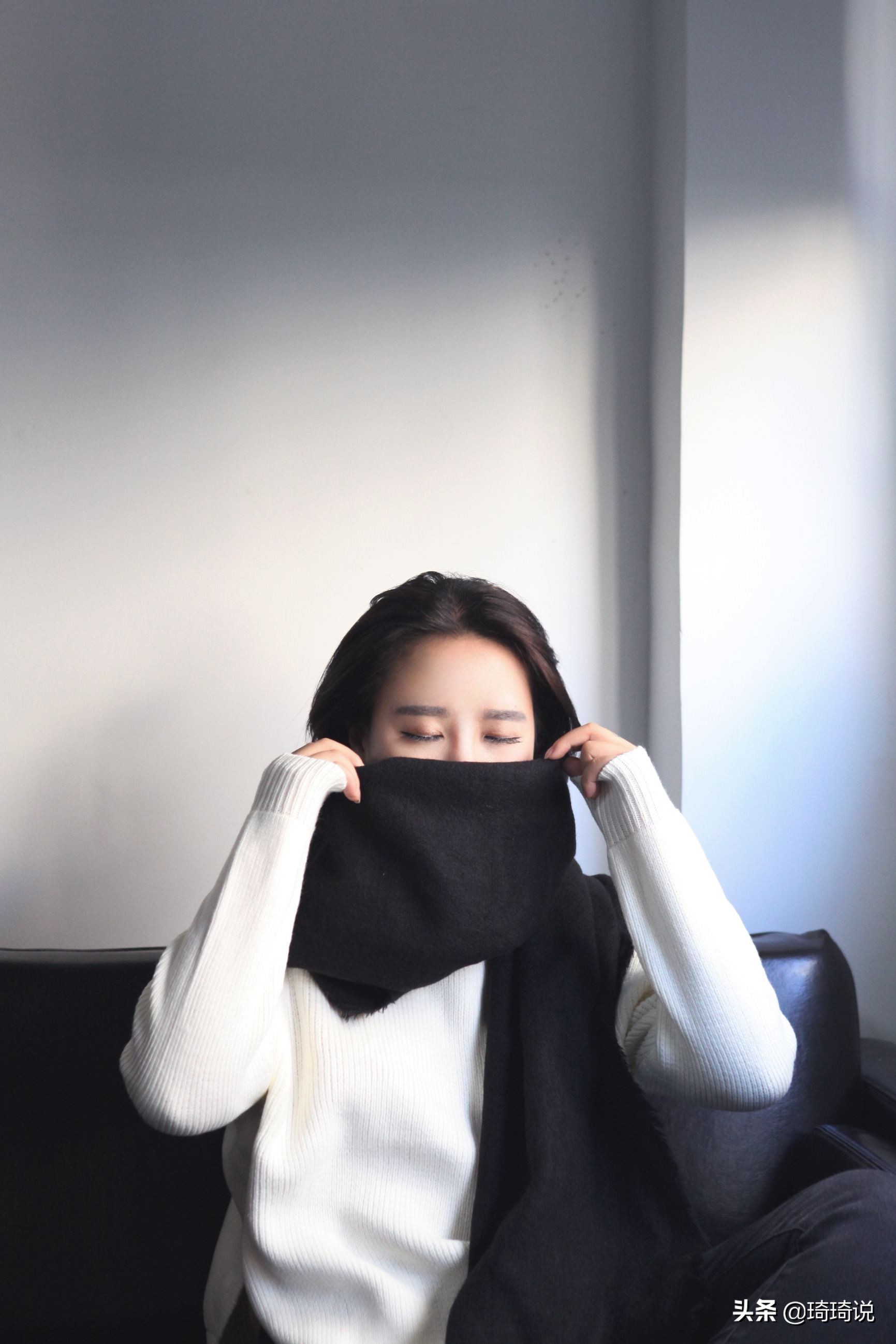 围巾的各种围法丝巾的系法,今年最新款的围巾系法