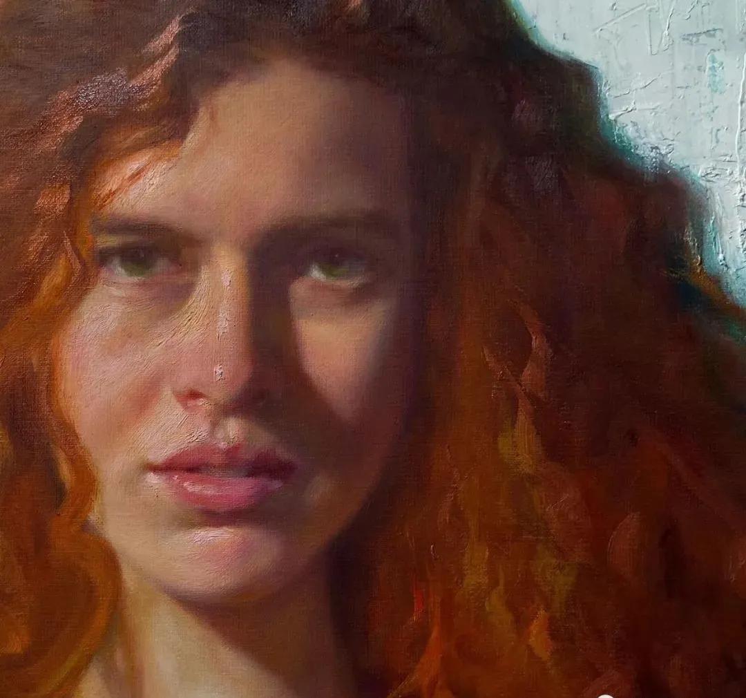 半成品看上去也如此精彩：美国画家路易斯的肖像作品