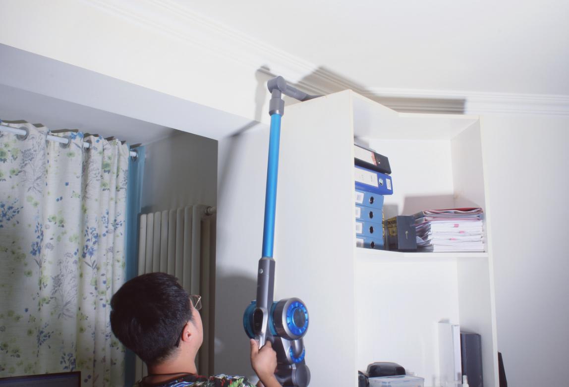 解决懒惰上瘾的吉米A6无线吸尘器：随手提，超强吸力更洁净