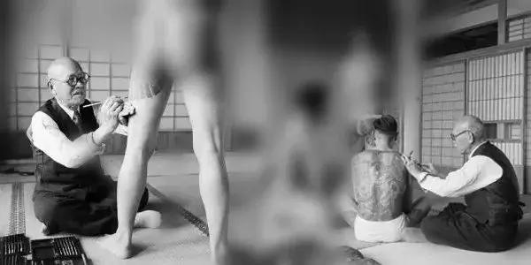 日本黑帮对自己的肉体做「那事」