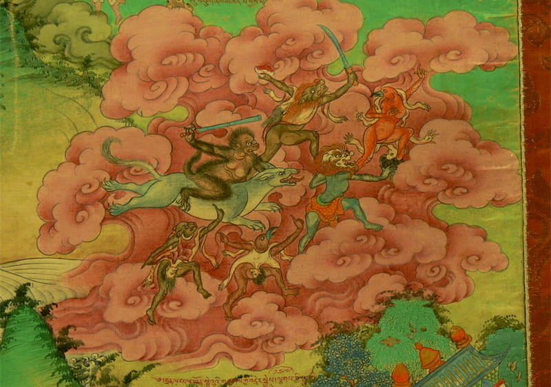 吐蕃赞普朗达玛灭佛的原因,藏族赞普朗达玛的事迹