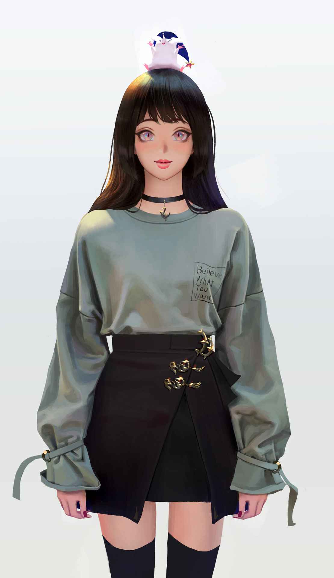 服饰穿搭小插画,30幅插画和你探讨如何时尚穿搭