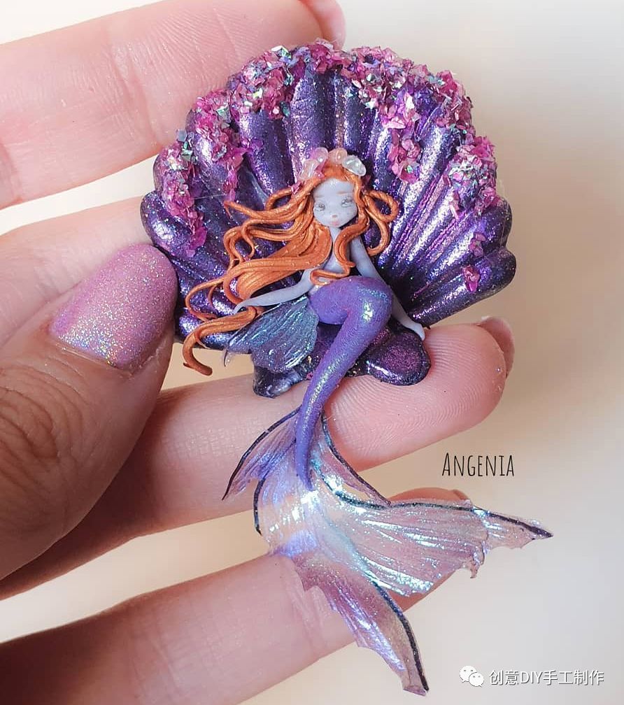 独一无二的软陶饰品,唤醒公主梦