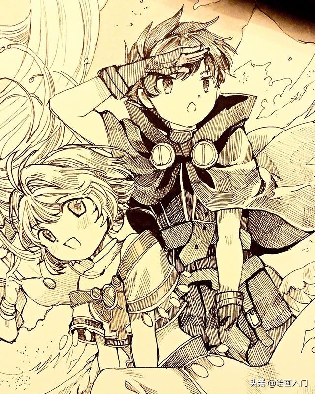 好看的动漫同人本,好看治愈系动漫插画