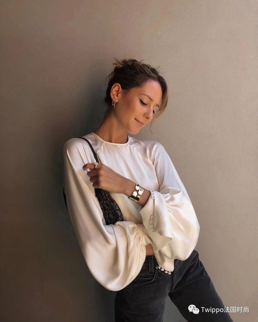 轻奢法式气质风衬衫,法式气质风轻奢衬衫