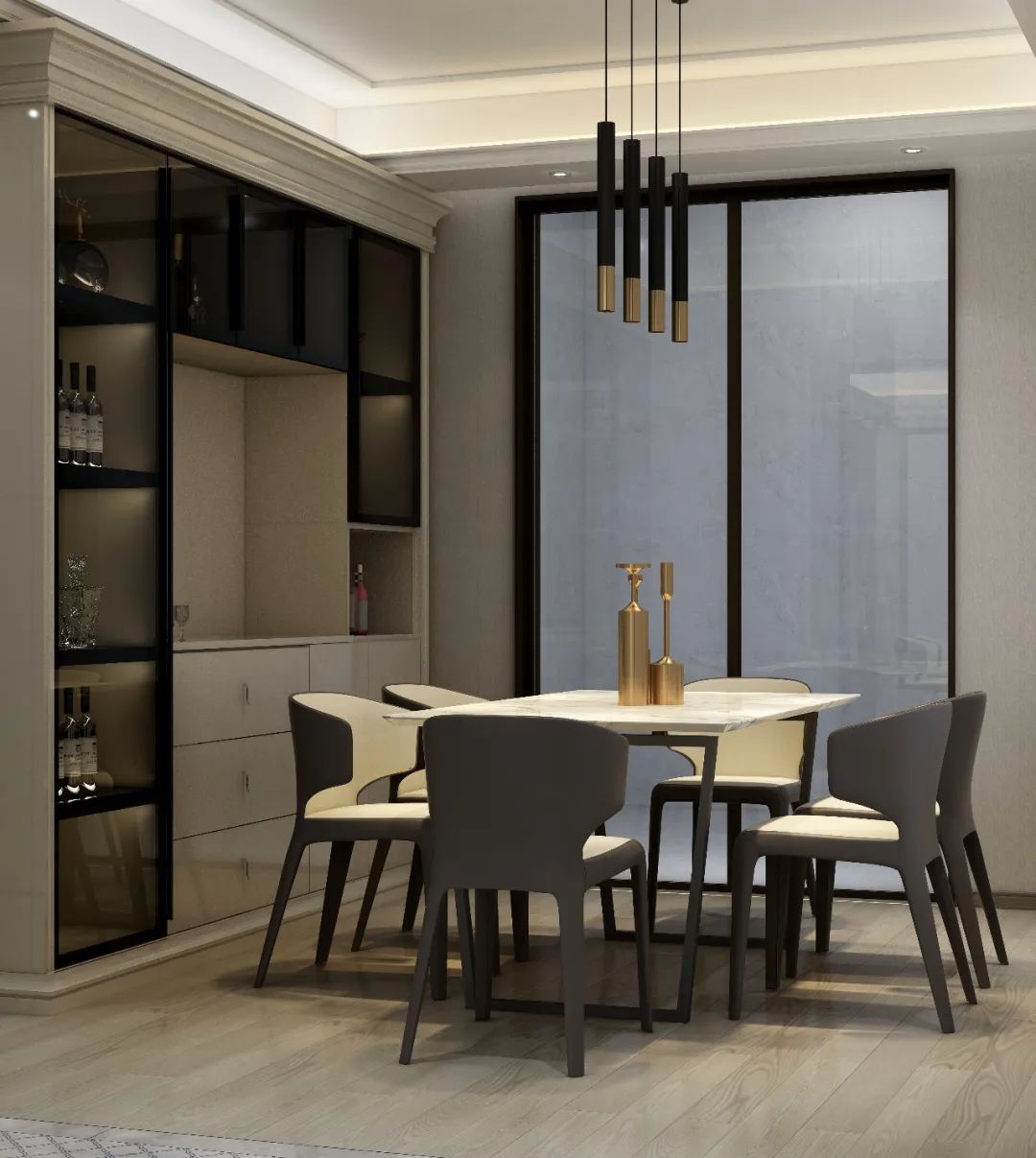 美克家居车间设计,美克美家高级灰家具