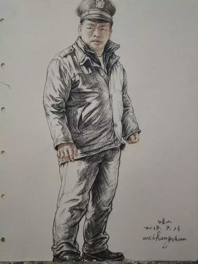 最好的素描速写作品,经典大师画素描速写人物