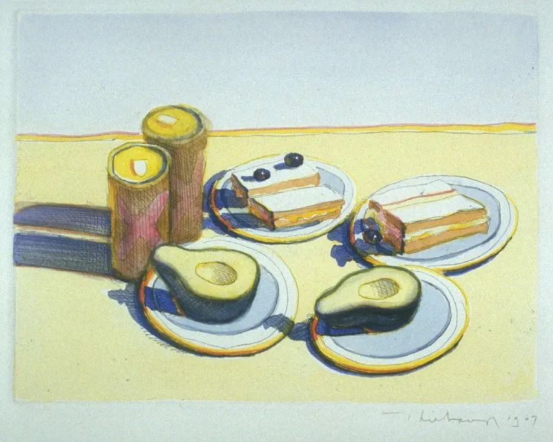 美国普普艺术家韦恩·蒂博作品欣赏