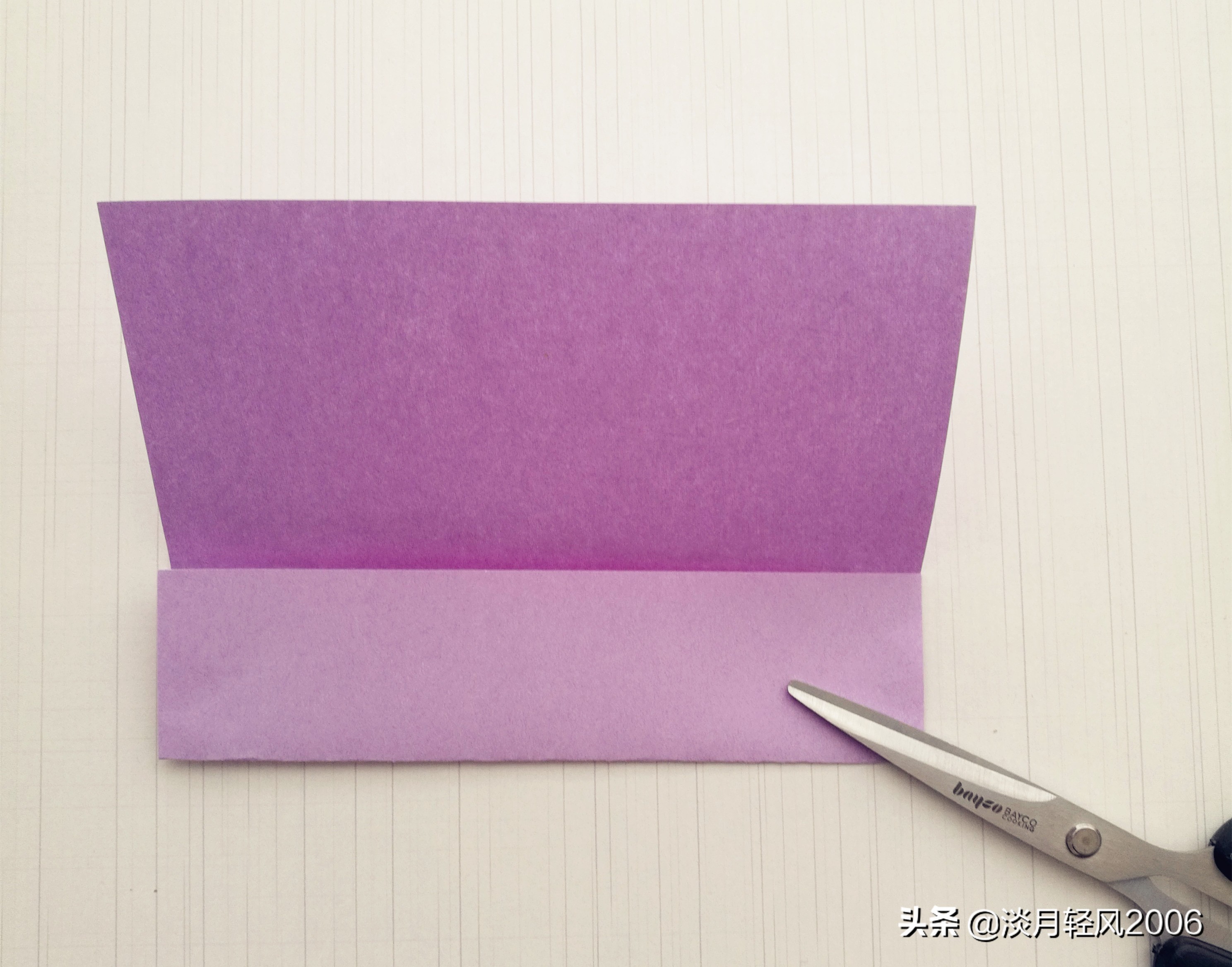 手工DIY制作花篮,简单折少女心的手工