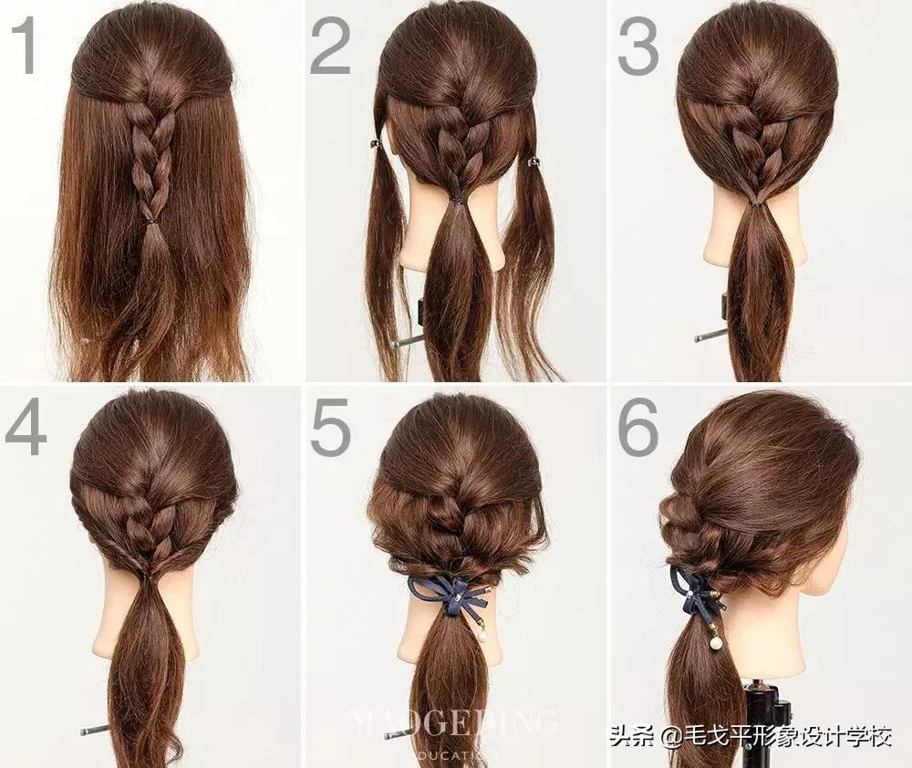手把手教羊毛卷怎么扎,最好看的两种扎发