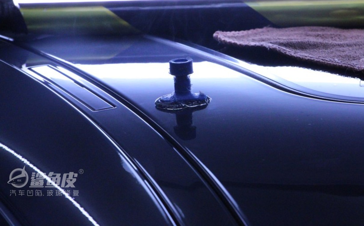 汽车车顶边梁凹陷免喷漆修复教程,汽车车顶凹陷无痕修复