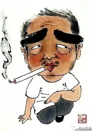 朱志齐水墨漫画：大王叫我来巡山