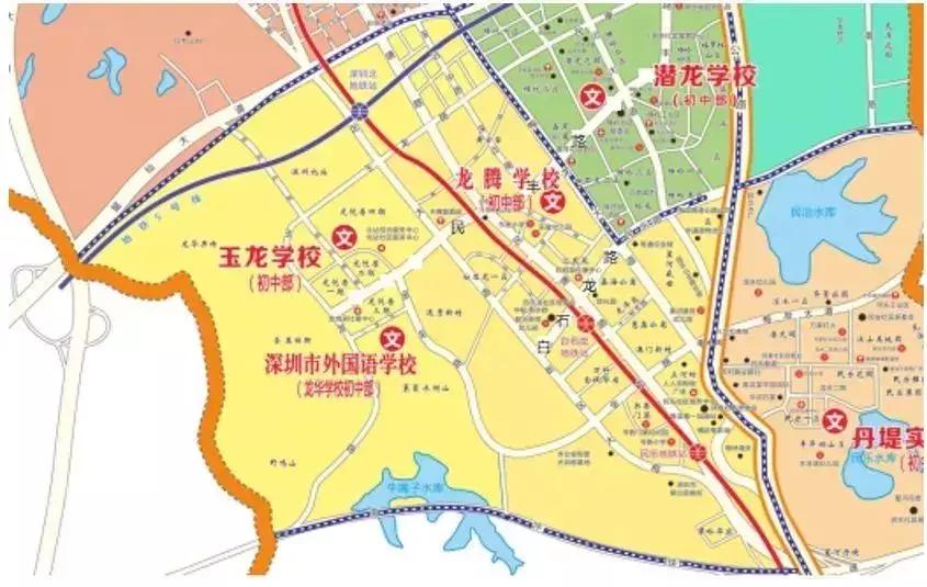 深圳市中小学学区查询,广东实验学校深圳校区学区划分