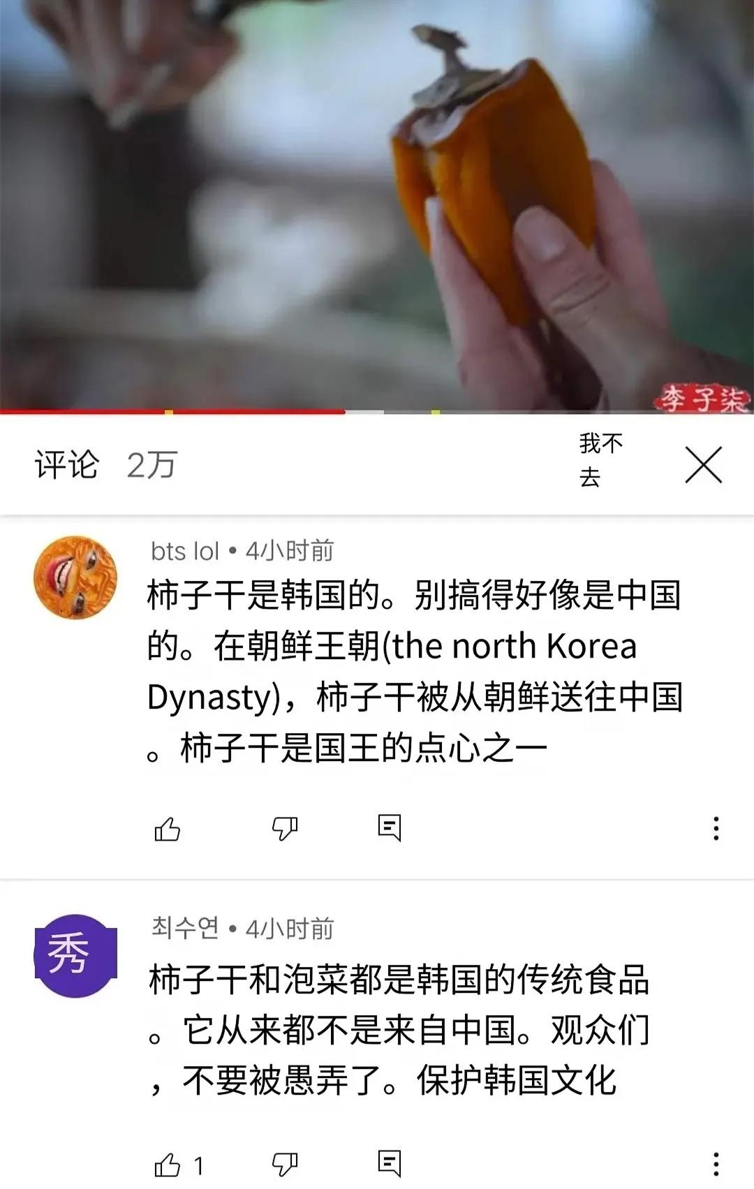 李子柒被评论视频,李子柒做泡菜遭韩国网友围攻后续