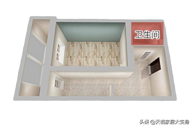 13.6平米卧室如何变两室，让老人子女都能住得下