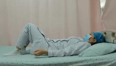 真人示范！护士小姐姐教学孕期运动，躺着就能做