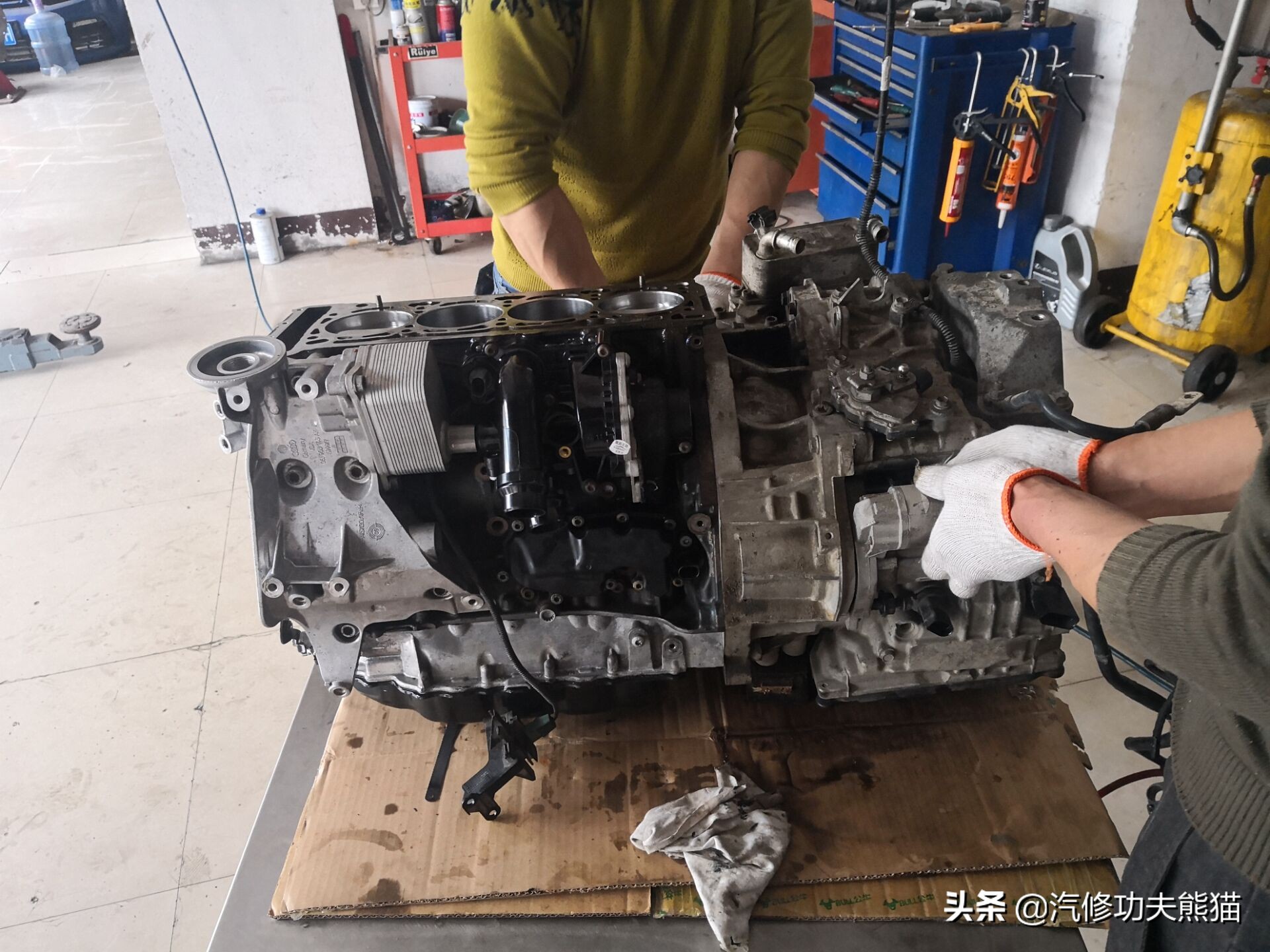 昊锐ea888二代换正时链条,昊锐ea888漏机油的地方是哪些