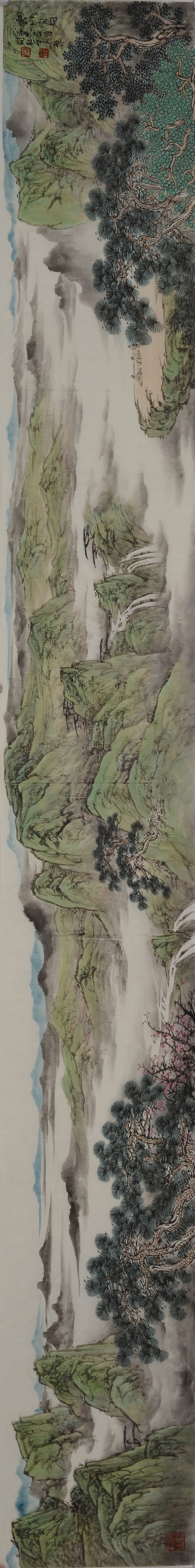 绿水青山就是金山银山绿化效果,绿水青山就是金山银山作品说明