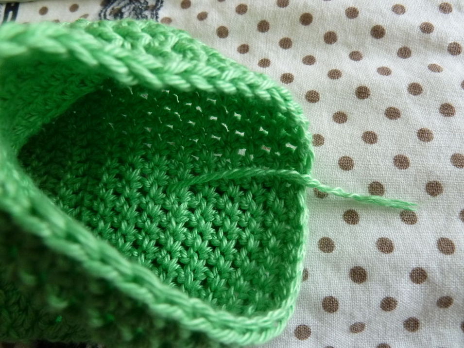 钩织护指套教程,半指分指手套钩织教程