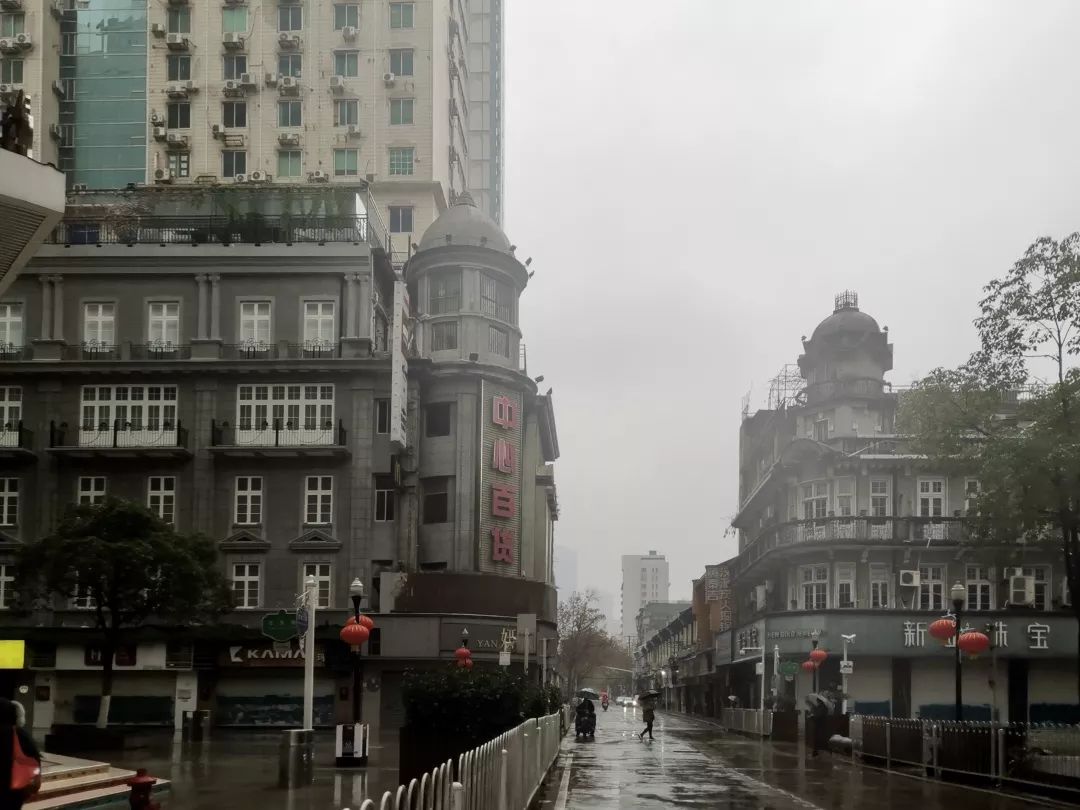 从没见过这样的江汉路和大智路，一个武汉人真实的春节生活