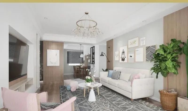 套内100平客餐厅装修效果,20人以上高端餐厅包间装修