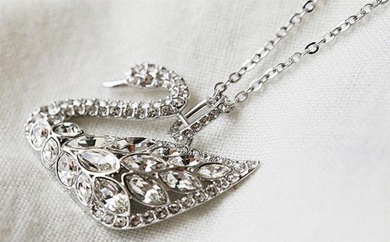 施华洛世奇手链女轻奢小众,小众饰品项链施华洛世奇