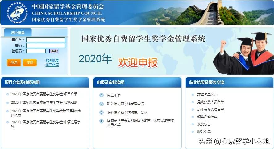 国家留学基金委给留学生发奖励啦！最高10000美元/人