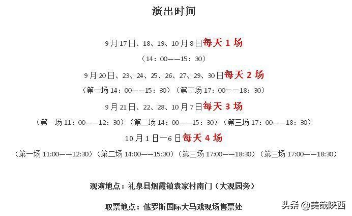 袁家村马戏嘉年华,陕西袁家村旅游攻略