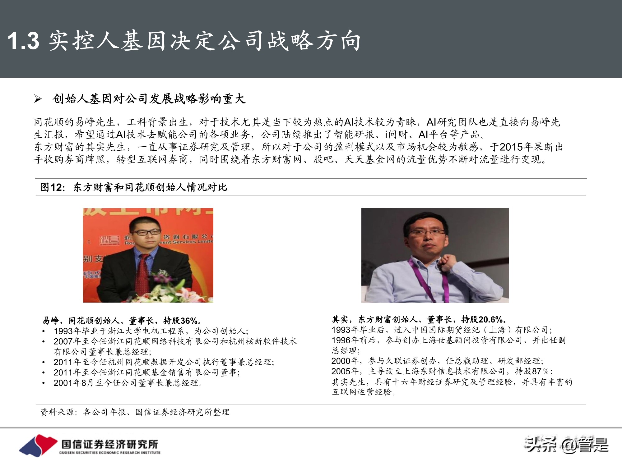 东方财富和同花顺深度对比,东方财富对比同花顺投资价值