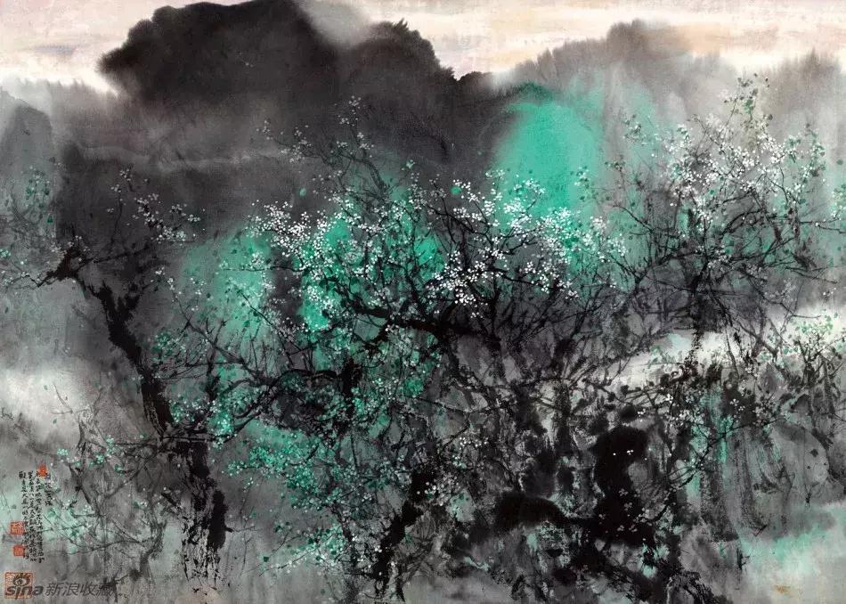 画家宋雨桂作品欣赏,宋雨桂山水书画作品