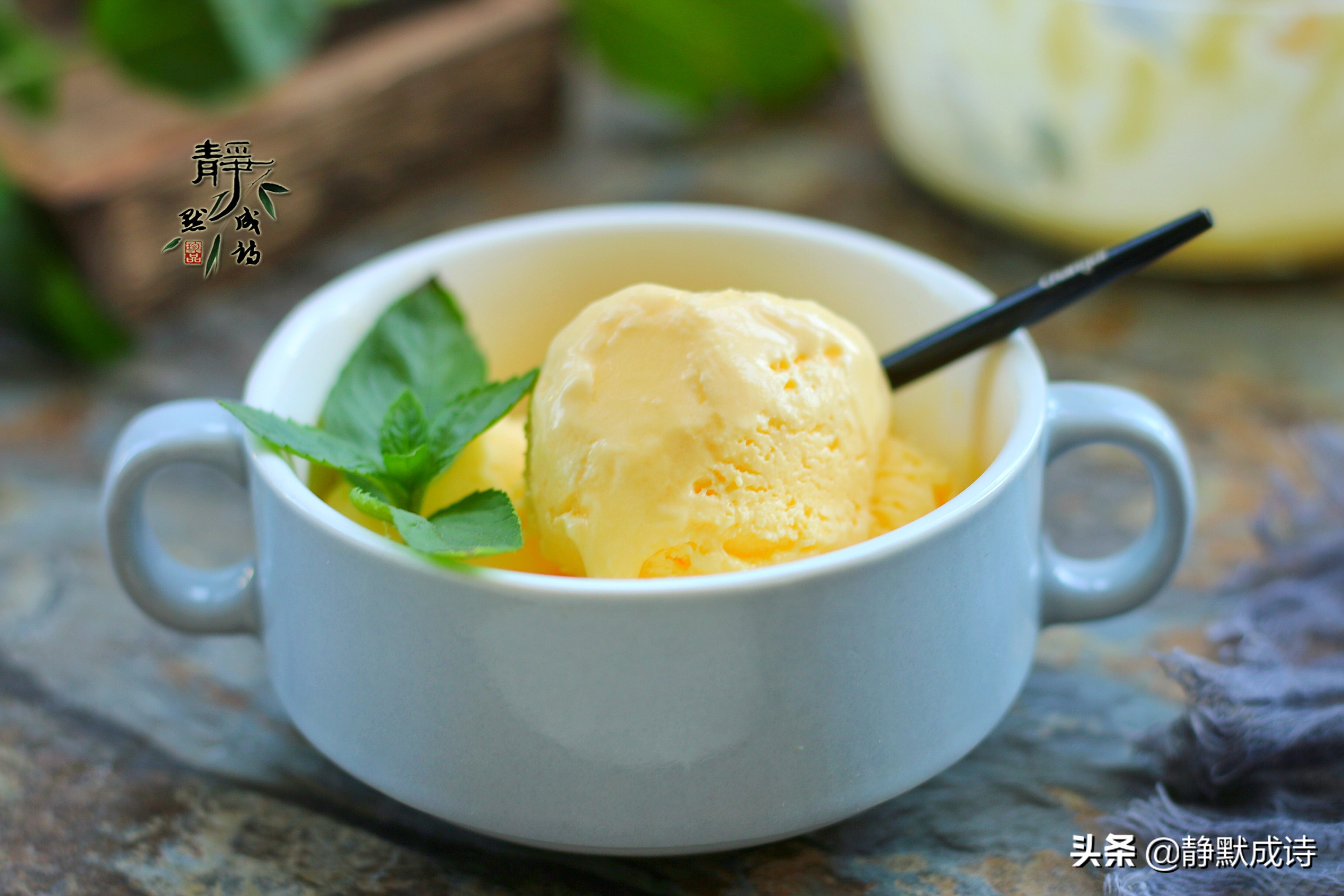 冰淇淋做法简单易学不用奶,冰淇淋最简单的做法不要奶油