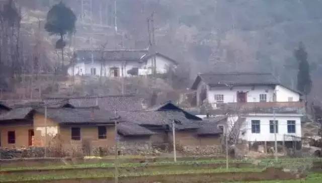 陕西蓝田山沟沟村庄,我的老家在蓝田