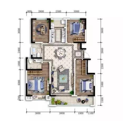 德润香山府142平户型图,德润香山府17幢价格是多少