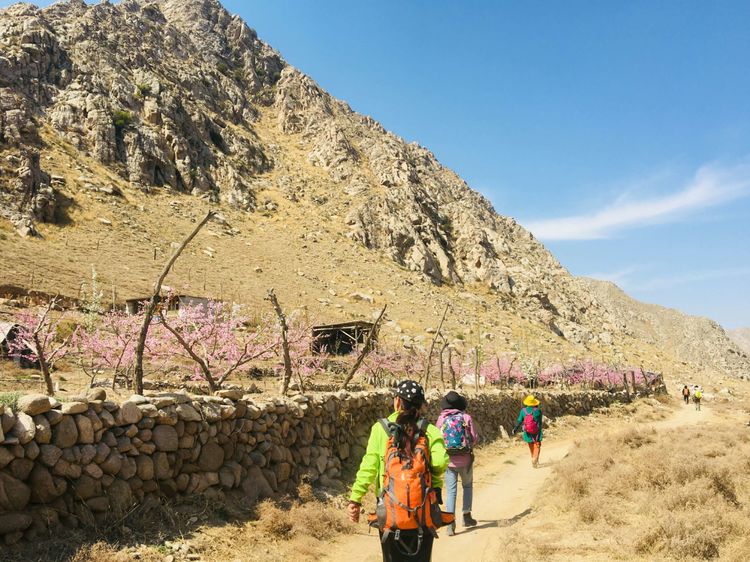 桑园子到什川隧道,桑园子至什川徒步