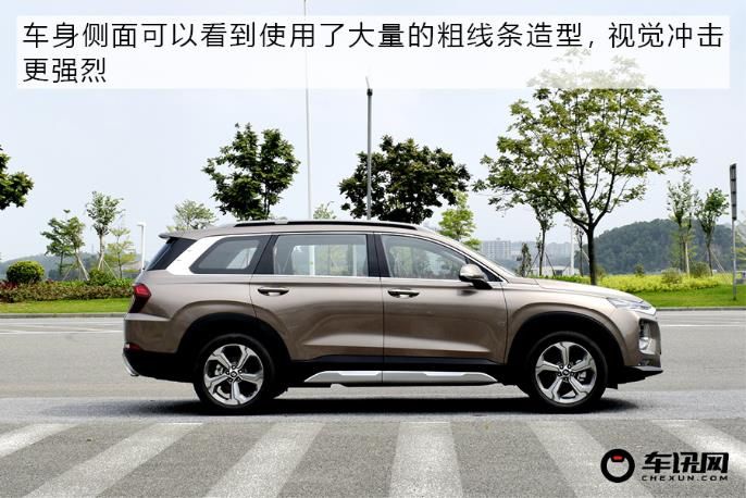 23款现代全新胜达第三排空间测评,23款现代第四代胜达