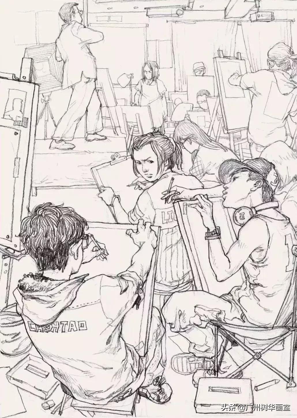 速写场景怎么画好,速写场景怎么画风景