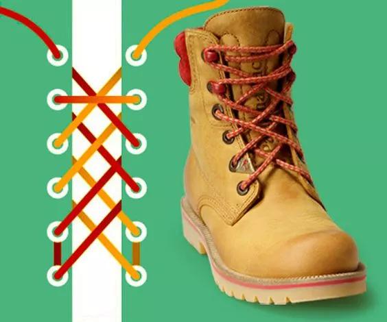 adidasozweego花式鞋带系法,几十种系鞋带的方法