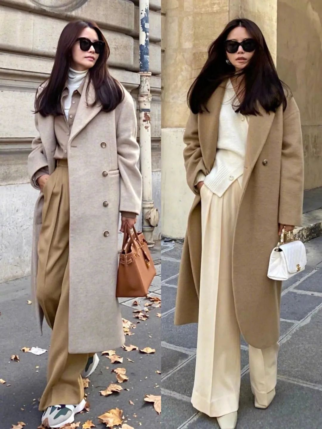 韩国很火的穿搭博主,韩国时尚女装大衣