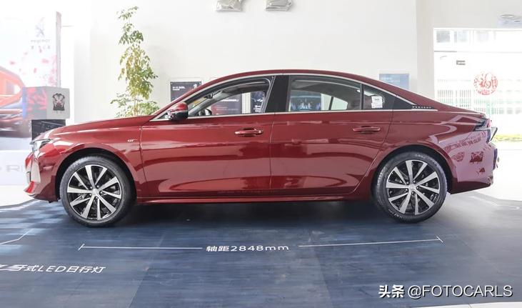 新款508l标致试驾,新款标致508l实车好看吗