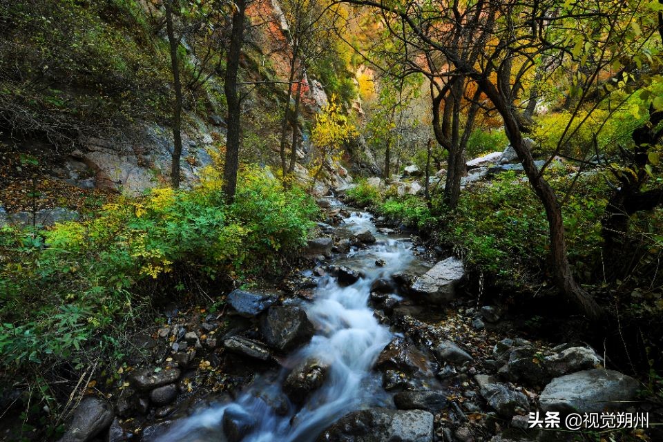 山阴自然风光蝴蝶谷图片,蝴蝶谷梦幻风景