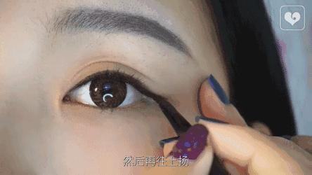 新手眼妆100种化妆方法,浓密眼妆的化妆方法