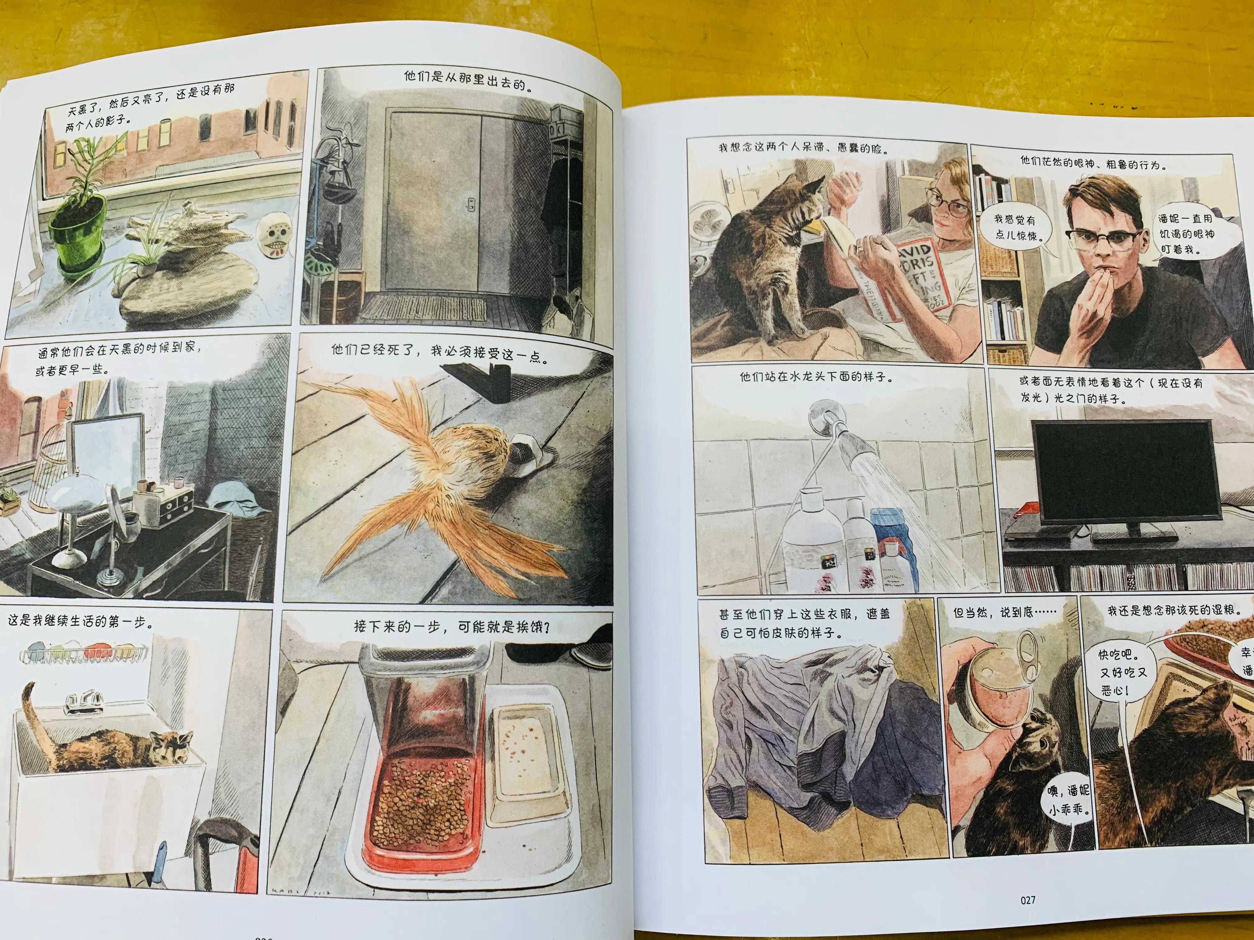 一个关于猫的搞笑漫画,猫咪治愈可爱漫画