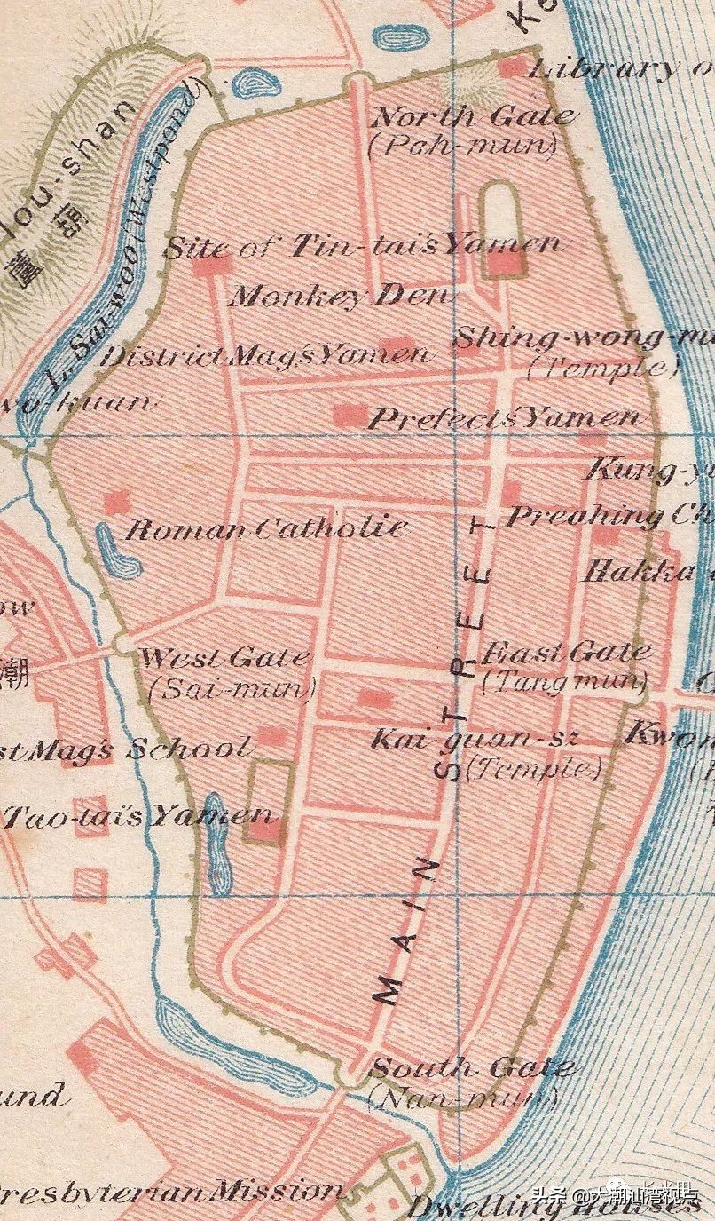 这是一张中国地图,潮汕历史地图全图