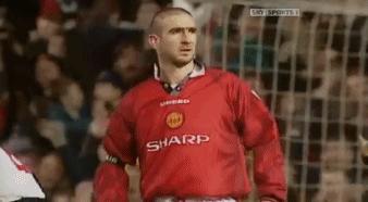 曼联国王坎通纳庆祝动作,曼联国王坎通纳