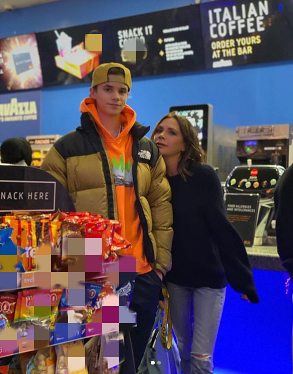 贝克汉姆晒亲吻长子照,贝克汉姆二儿子像贝嫂