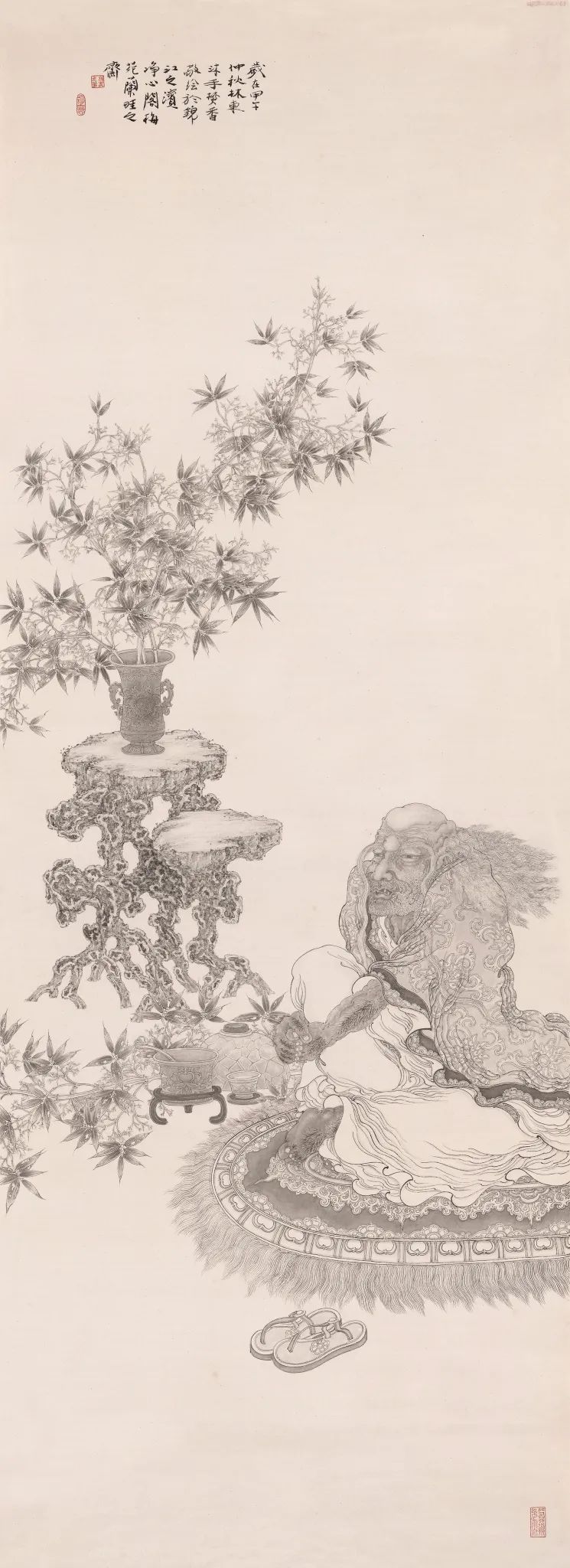 林东工笔画作品欣赏,林东工笔画