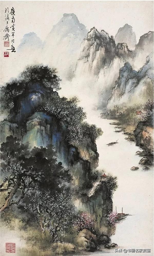 黄幻吾水墨花鸟作品欣赏,黄幻吾国画写意花鸟作品欣赏