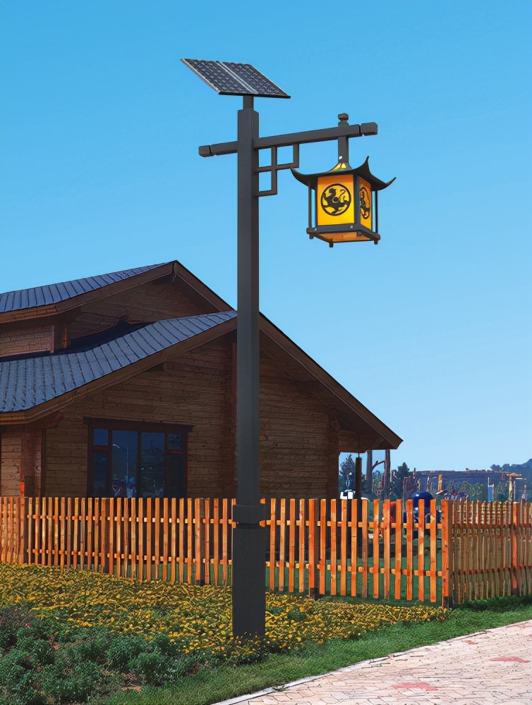 太阳能庭院灯的工作原理和特点,太阳能接电两用庭院灯是什么原理