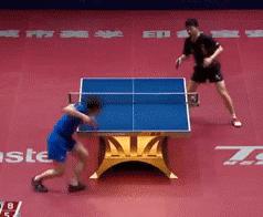 推下旋球技术示范与讲解,如何练习拉下旋球